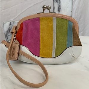 Coach Rainbow Change Purse